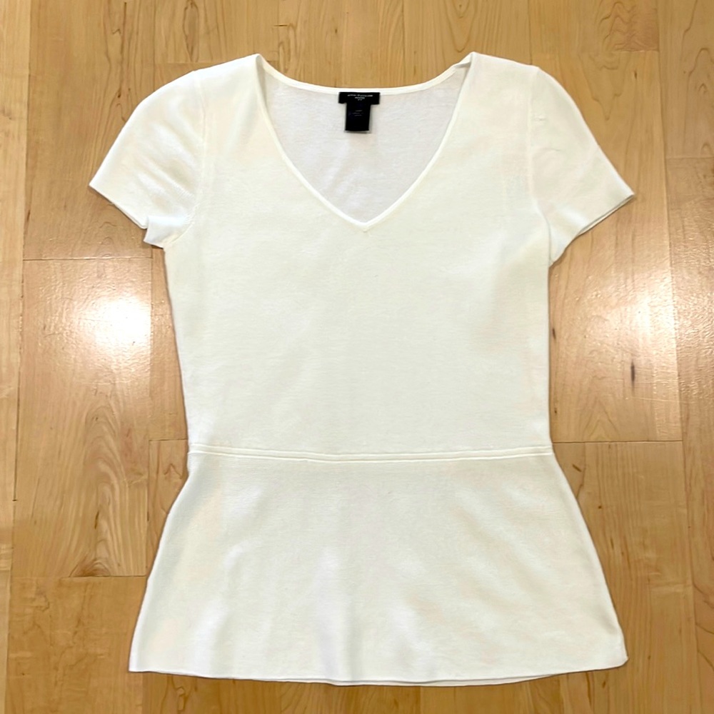 Ann Taylor peplum top